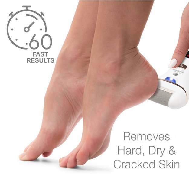 Rio Go Smooth 60 Second Pedi, White