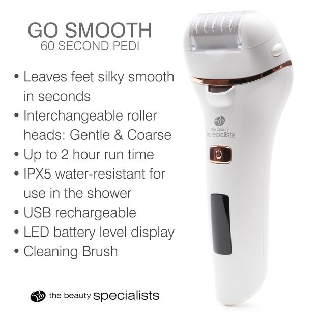 Rio Go Smooth 60 Second Pedi, White