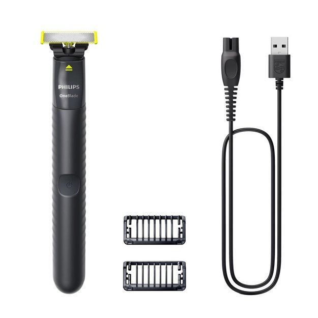 Philips Norelco OneBlade QP1424/10 men s shaver Foil shaver Trimmer Charcoal