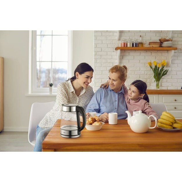 ELDOM C420 KETTY GLASS CORDLESS KETTLE 1.7 L 2200 W