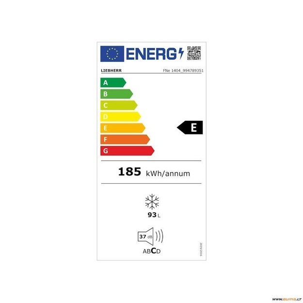 &Scaron;aldiklis Liebherr FNe 1404 Pure NoFrost