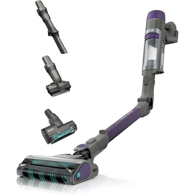 SHARK PowerDetect Cordless Pet, pilkas/violetinis, IP1251EUT
