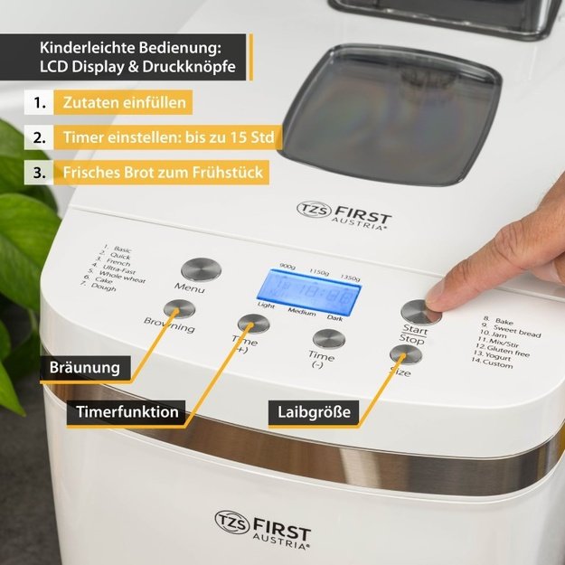 Duonos kepimo krosnelė FIRST FA-5152-5