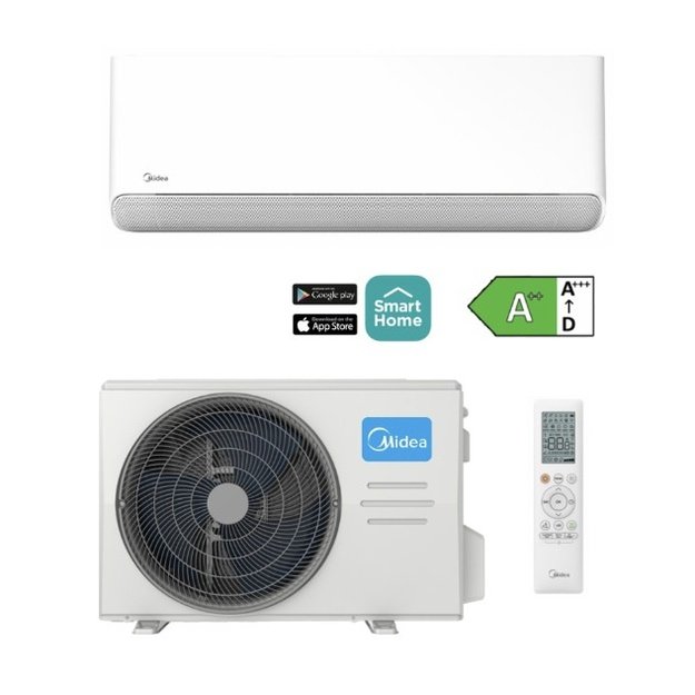 Midea Breezeless E sieninio oro kondicionieriaus 3.5/3.81 kW komplektas - CB1-12HRFN8-