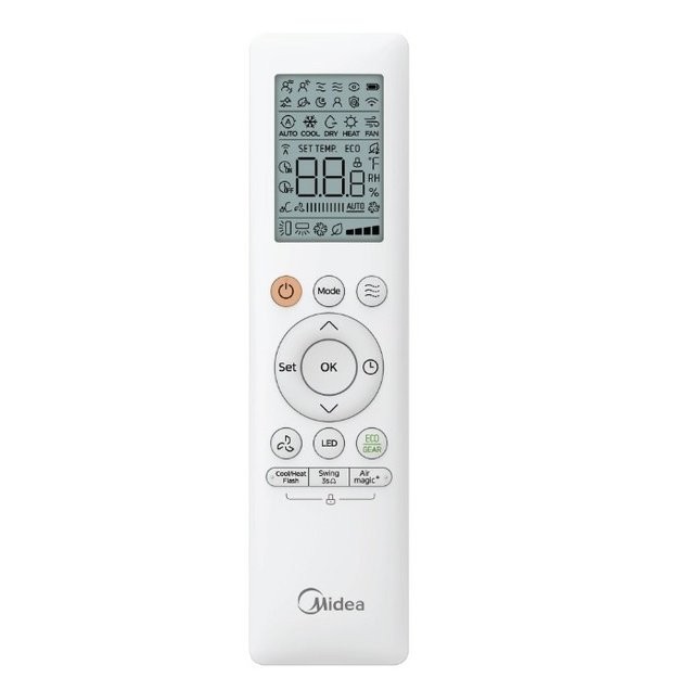 Midea Breezeless E sieninio oro kondicionieriaus 3.5/3.81 kW komplektas - CB1-12HRFN8-