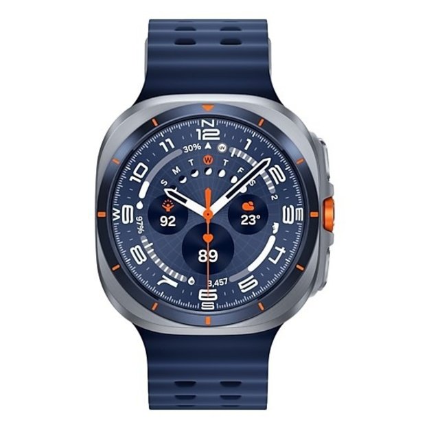 Samsung Galaxy Watch Ultra 3.81 cm (1.5 ) AMOLED 47 mm Digital 480 x 480 pixels Touchscreen 4G Titanium Wi-Fi GPS (satellite)
