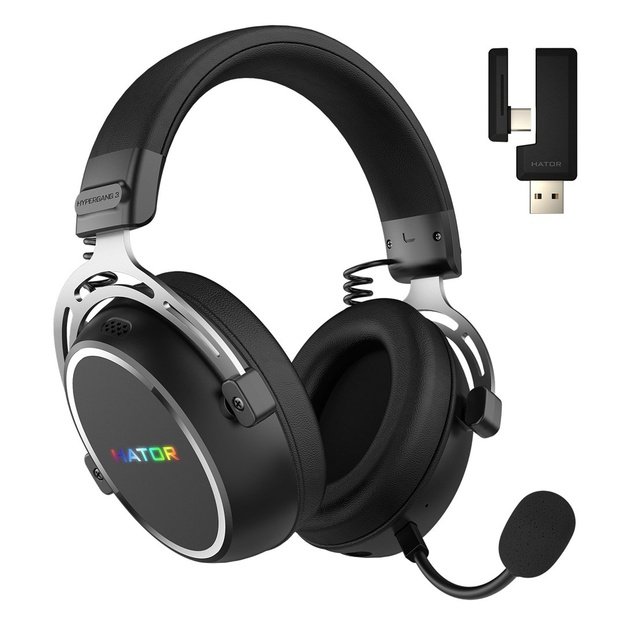 Hator HYPERGANG 3 Wireless Wireless Gaming Headphones Black