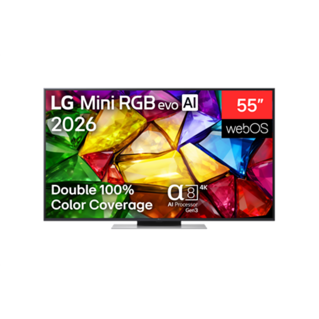 LG 55MRGB87B3B 55  (139 cm) 4K Mini RGB evo Smart TV | LG