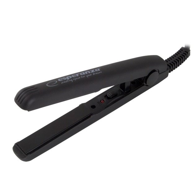 Straightener straightening for hair Esperanza ELISABETH EBP008 (22 W, black color)