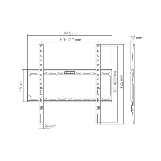 Sbox BL-3744F (32-75/45kg/400x400)