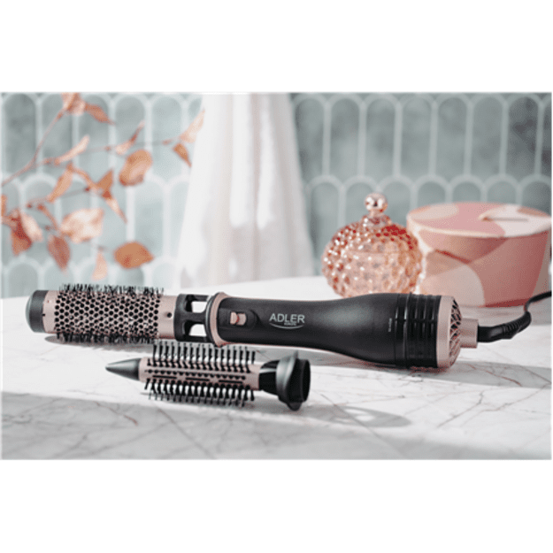 Adler | Hair Styler | AD 2026 | Barrel diameter 21/38 mm | 1200 W | Black