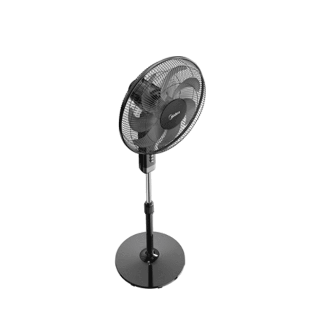 Midea MFS402M0BPK | Stand Fan | 50 W | Diameter 40 cm | Number of speeds 3 | Oscillation | Black