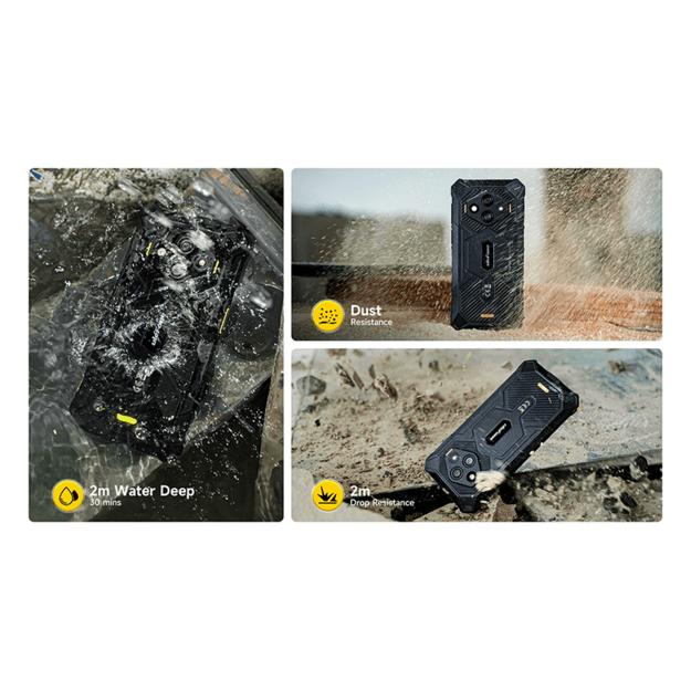 UlefoneRugKing 3 Pro 4G smartphone8/128GB Black