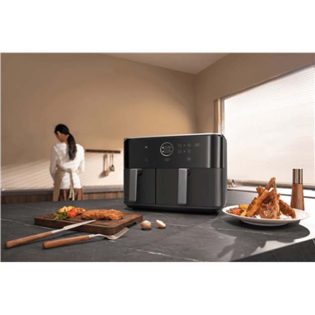 Xiaomi Dual Zone Air Fryer EU | Power 2700 W | Capacity 10 L | Black