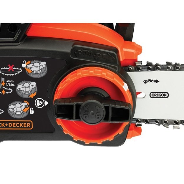 Black and Decker GKC3630L20 chainsaw Black, Orange