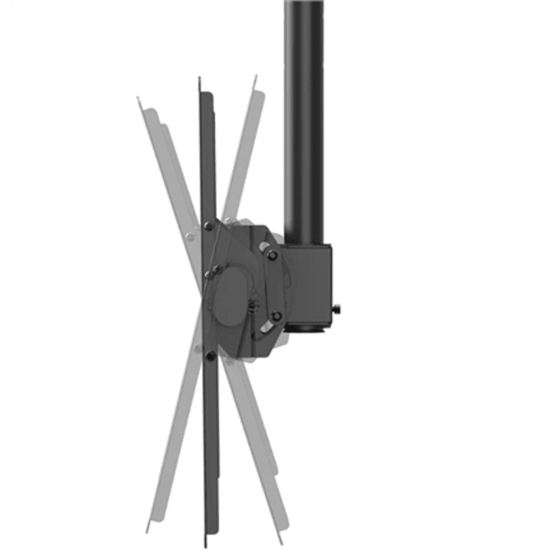 Neomounts CL35-440BL16XL Monitor/TV mount ceiling 37-70  - h 250-300 cm
