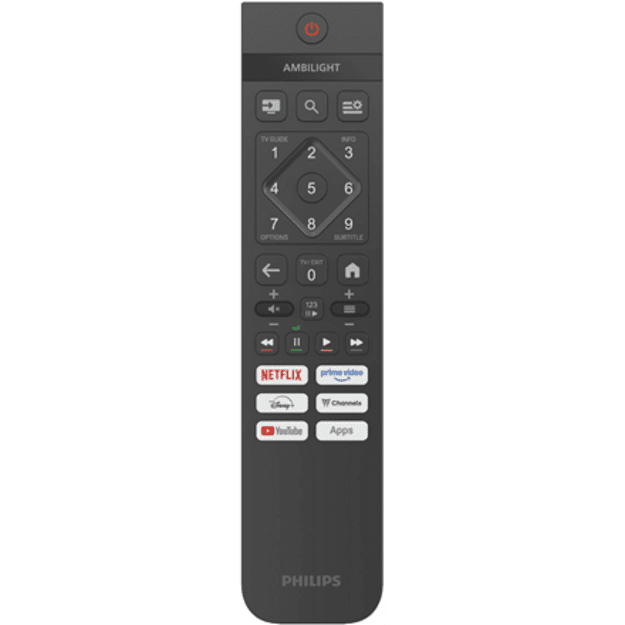 Philips 4K Ambilight TV | 55PUS8450/12 | 55 | Smart TV | TITAN OS | UHD | Black