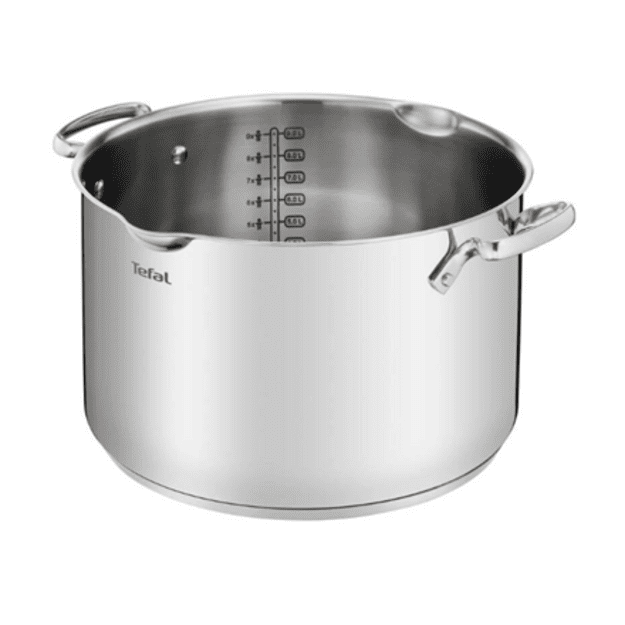 TEFAL | Pot | G7196455 Duetto+ | Stainless steel | Dishwasher proof | Lid included | Stainless steel