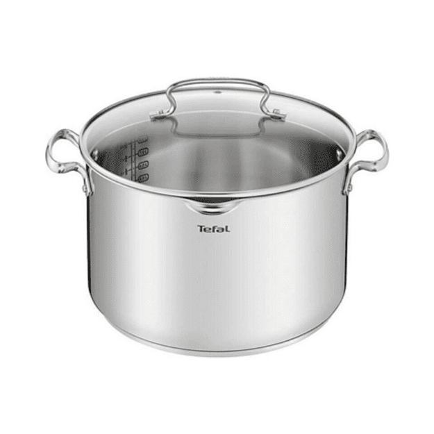TEFAL | Pot | G7196455 Duetto+ | Stainless steel | Dishwasher proof | Lid included | Stainless steel