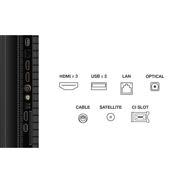 TCL P79K 75P79K TV 190.5 cm (75 ) 4K Ultra HD Smart TV Wi-Fi Metallic 450 cd/m&sup2;
