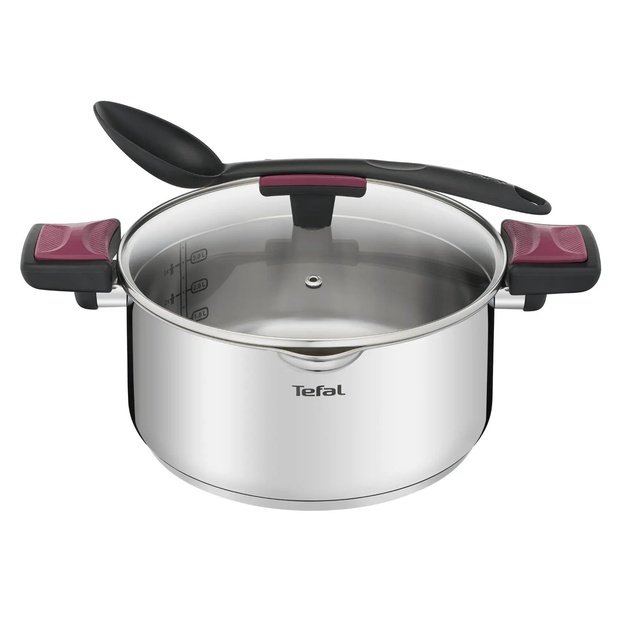 Cookware set TEFAL Cook & Clip 10 pcs G723SA74