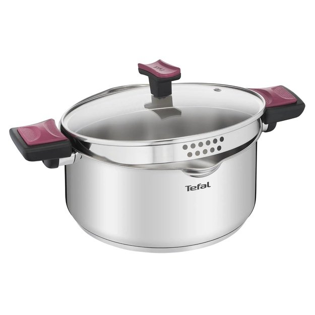 Cookware set TEFAL Cook & Clip 10 pcs G723SA74