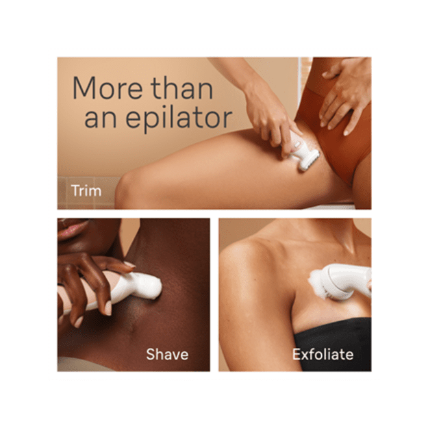 Braun Epilator | SES9-360 Silk &eacute;pil 9 Flex 3D | Operating time (max) 50 min | Number of power levels 1 | Wet & Dry | White
