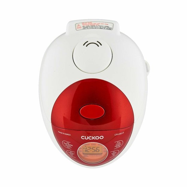 Cuckoo Rice Cooker 0.54l CR-0351F with 3D Heating System and Keep Warm Function