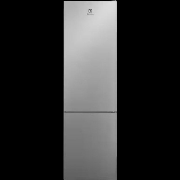 201 cm auk&scaron;čio  ner plieno spalvos No Frost &scaron;aldytuvas su &scaron;aldikliu Electrolux LNT5ME36U1