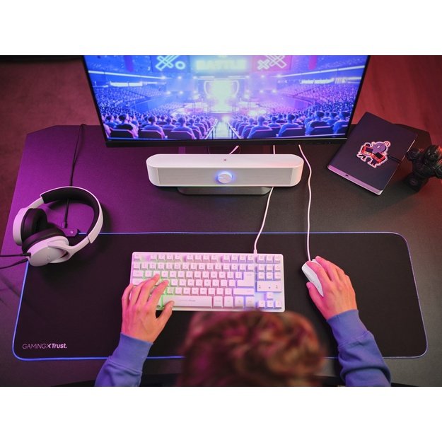 Trust RGB Illuminated Soundbar GXT 619W Thorne