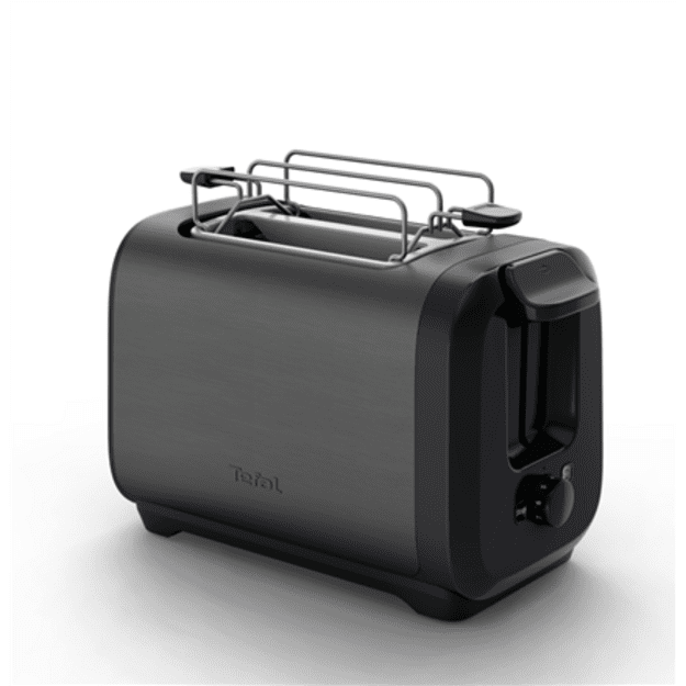 TEFAL Subito TT5S18E0 | Number of slots 2 | Power 1200 W | Black | Housing material Stainless steel/Plastic