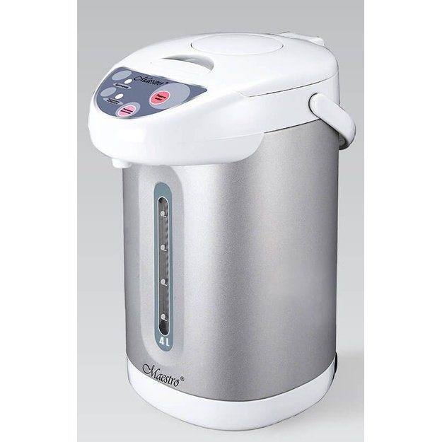 Maestro MR-084 steamer pot 4.5 L Stainless steel, White