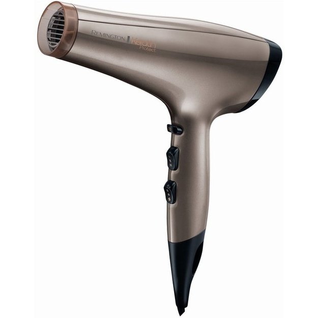 Dryer for hair REMINGTON Keratin Protect AC 8002 (2200W, beige color)