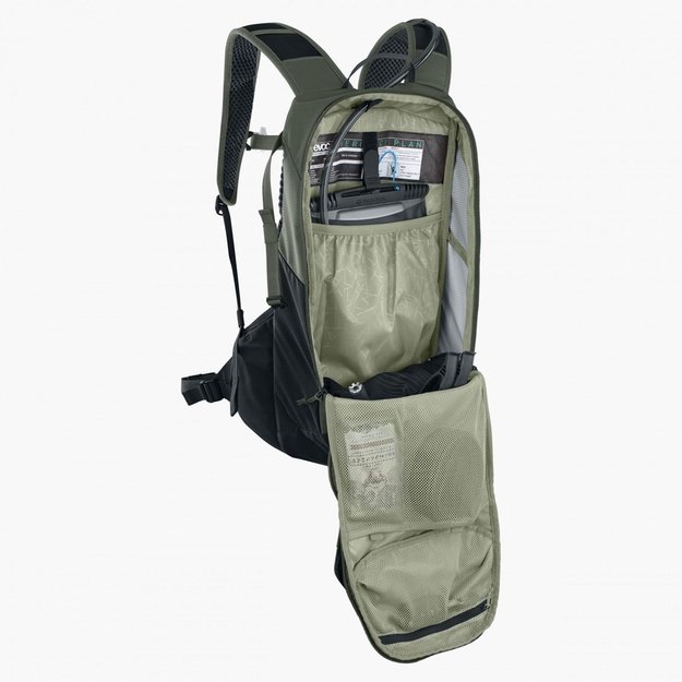 EVOC Ride 12 backpack Cycling backpack Black, Olive