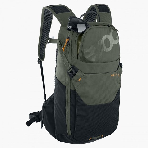 EVOC Ride 12 backpack Cycling backpack Black, Olive