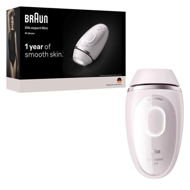 Braun Silk-expert PL1000 light hair remover Intense pulsed light (IPL) Pink, White