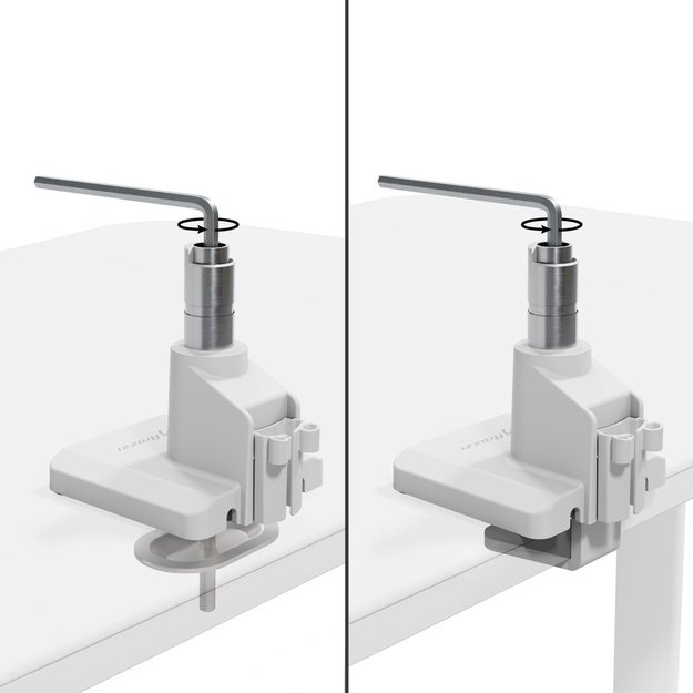 Arozzi AZ-ALZARE-NEO-WT monitor mount / stand Desk White
