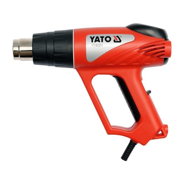 Yato YT-82291 heat gun Hot air gun 500 l/min 550 &deg;C 2000 W Black, Red