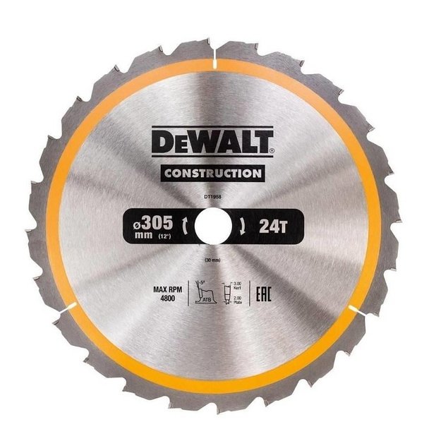DEWALT PIŁA TARCZ.305x30mmx48z | DEWALT