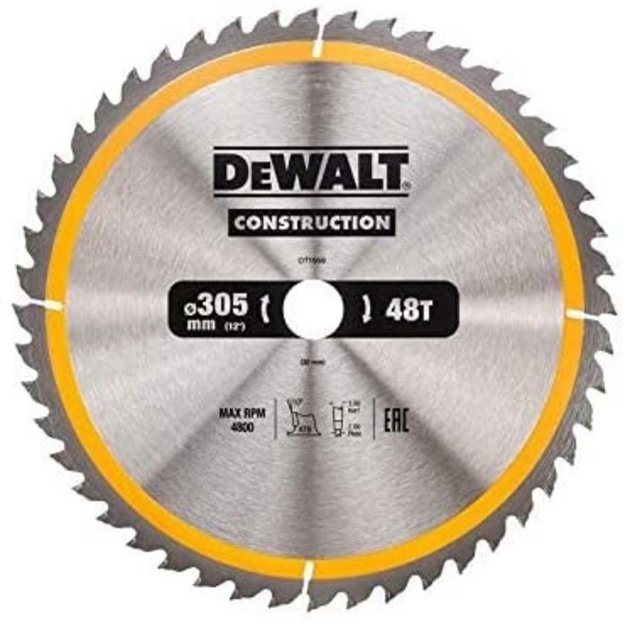 DEWALT PIŁA TARCZ.305x30mmx48z | DEWALT