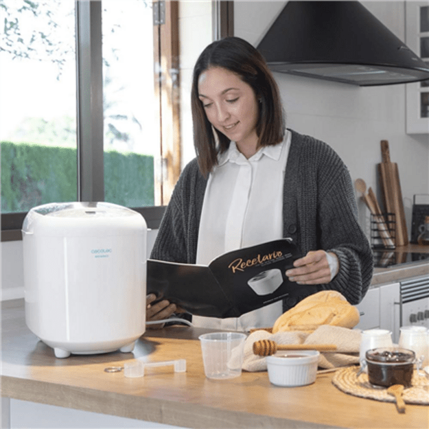 Cecotec Bread Maker | Bread&Co 1000 Delicious | Number of programs 19 | Display LCD