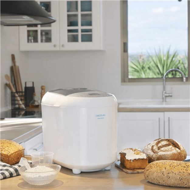 Cecotec Bread Maker | Bread&Co 1000 Delicious | Number of programs 19 | Display LCD