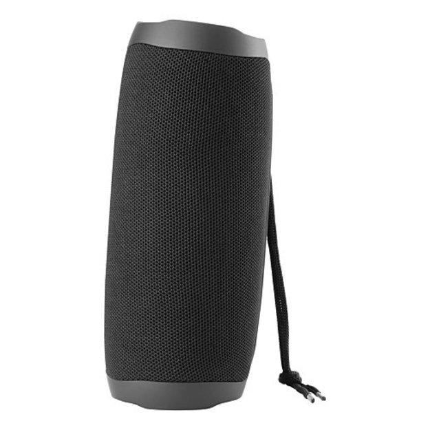 Bluetooth kolonėlė STREETZ, 2x10W, AUX, micro SD lizdas, juoda / S350-BLK / 6612034