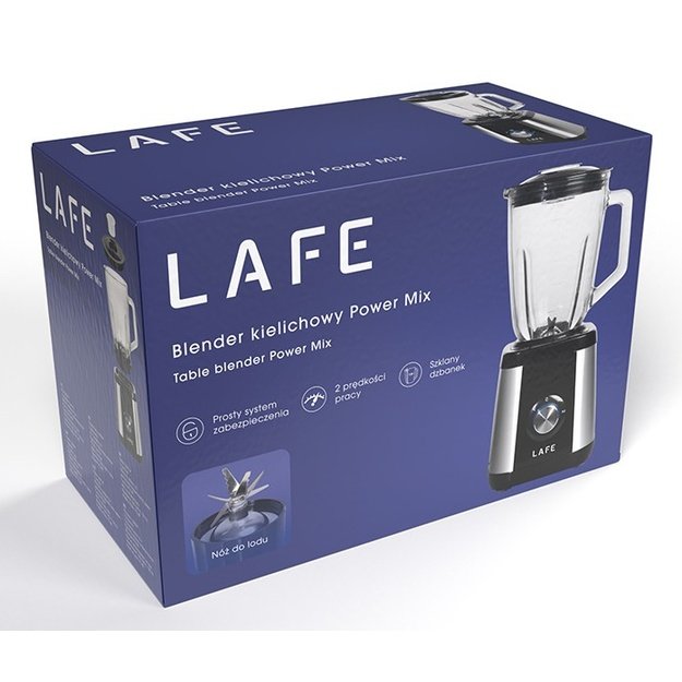 LAFE BCP003Blender 600W 1.5L Inox / Black