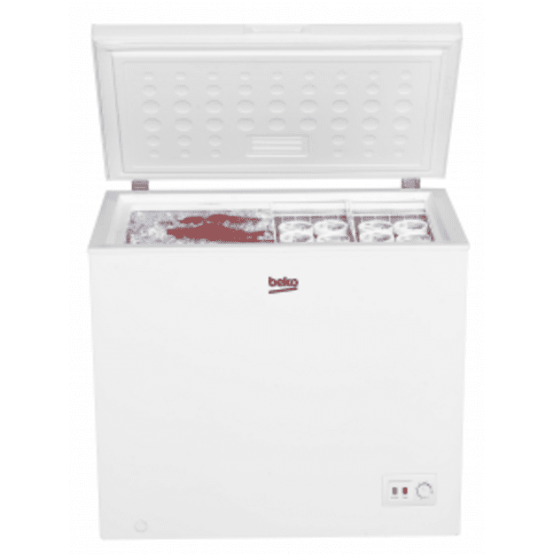 BEKO Freezer | CF200EWN | Energy efficiency class E | Chest | Free standing | Height 84.5 cm | Total net capacity 198 L | White