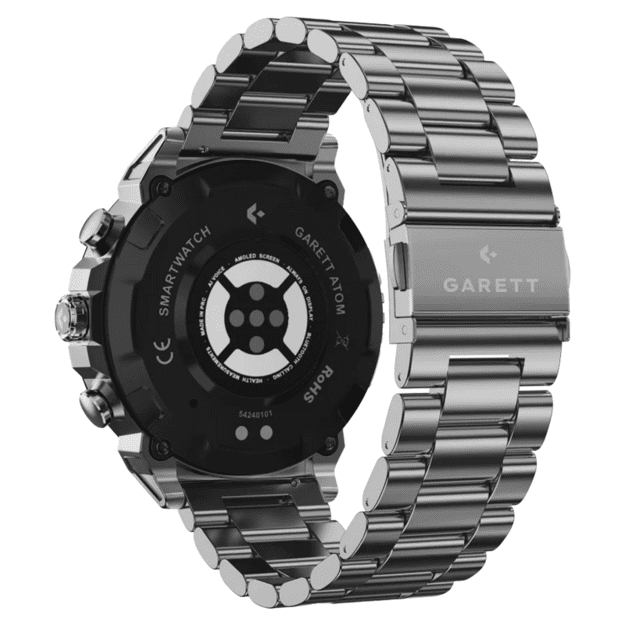Garett Atom Smartwatch Silver Steel