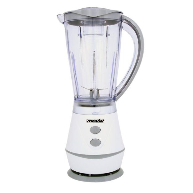 Mesko | MS 4060 | Tabletop | 500 W | Jar material Plastic | Jar capacity 1 L | White/ grey