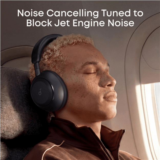 Anker Soundcore Space 2 | Headphones | Over-ear | Microphone | Jet Black | Noise canceling