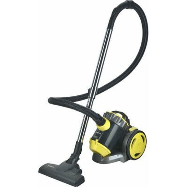 Brock BVC 8056 YT Cyclone Bagless Vacuum Cleaner 800W, Black/Yellow