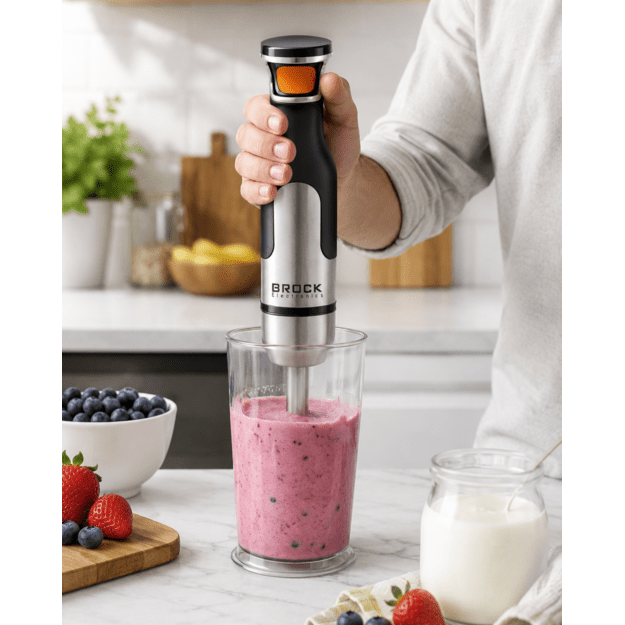 Brock HBS 6001 WH Hand Blender 300W, White